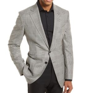 Petrocelli Plaid Blazer 44L